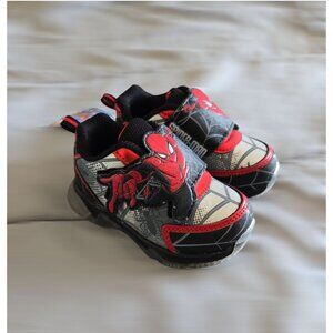 Spider-Man Infant Boys Athletic Light-up Sneaker Size 6 - NWT